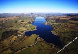 birds eye view of bala lake