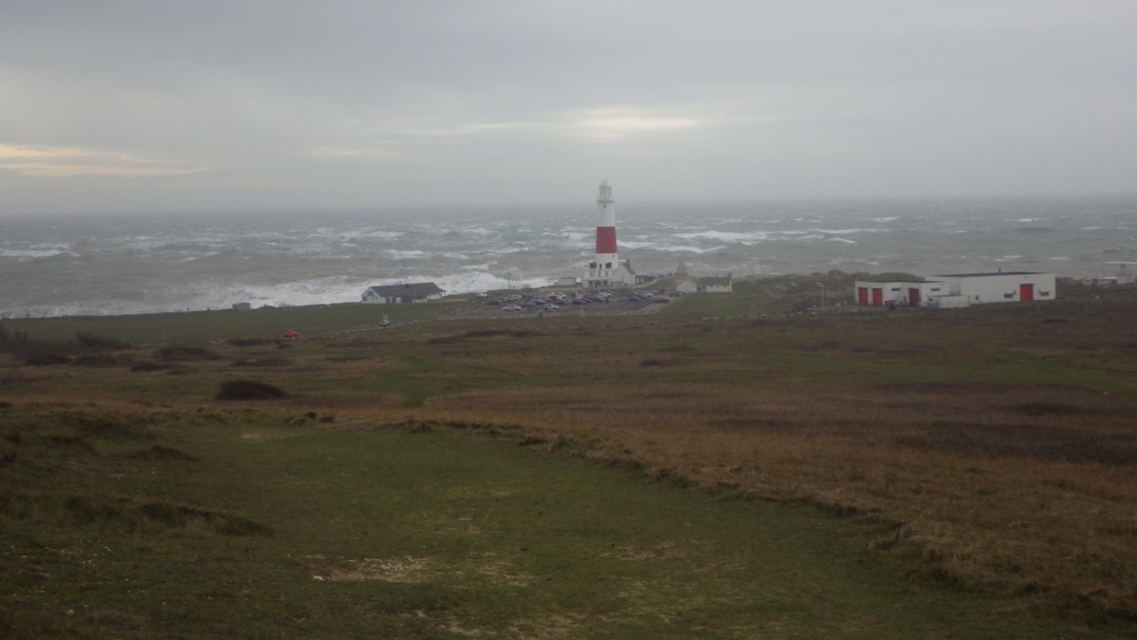 A bit windy at Portland Bill...